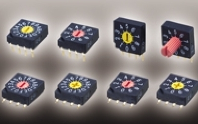 日本走空运 NIDEC 尼得科 SD-1231 旋转拨码开关 SD-1131W  端子排列