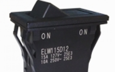 日本渠道 NIDEC 尼得科 翘板开关 ELW115A12  防尘防水结构