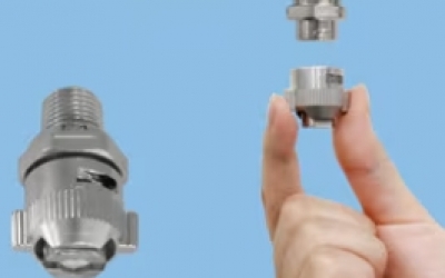 日本厂家 Dry-Fog 池内 扇形喷嘴 1/4MINV5020S303(FEPM)S316L-IN  易于安装和拆卸