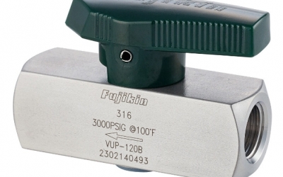 日本一手价格 fujikin 富士金 VUP-120D 手动旋塞阀 VUP-120B  低扭矩操作