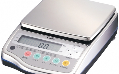 日本进口 Vibra 新光电子 天秤 CJ-A6000W  过载时显示