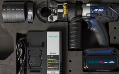 日本 CACTUS 产机 压接机 EV-250DL  铝收纳盒