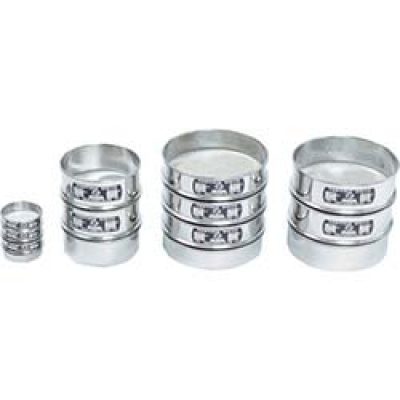 （株）テラオカ 12-0938-13 テラオカ　ふるい（内径）φ１００×（深さ）Ｈ４５（ｍｍ）目開き：７１０