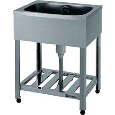 （株）東製作所 KPC1-600 アズマ　一槽シンクＢＧ無ホース付　６００×４５０×８００