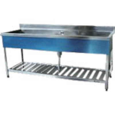 （株）東製作所 HP1-1800 アズマ　一槽シンク（ホース付）　１８００×６００×８００