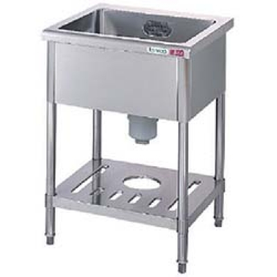 タニコー（株） TTS-1S-75NB タニコー　一槽シンク（ホース１本付）