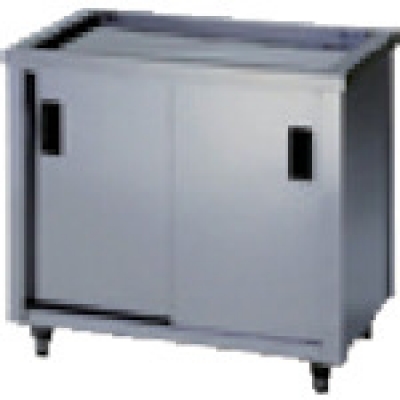 （株）東製作所 ACM-1200K アズマ　水切キャビネット　１２００×４５０×８００