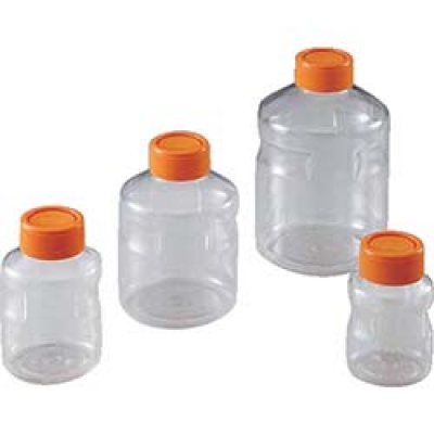 日本亚速旺 ASONE   2-2066-01 ＡＳ　ストレージボトル　丸型　４３１１７５　（２４個入）