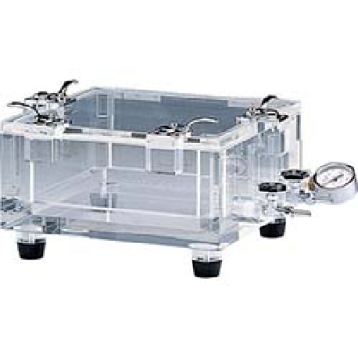 （株）サンプラテック 0175 サンプラ　アクリル真空デシケーター　ＵＢ型