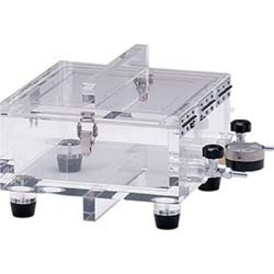 （株）サンプラテック 0225 サンプラ　アクリル真空デシケーター　ＳＮＳ型