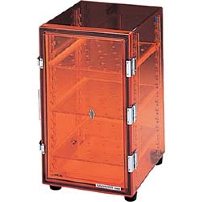 （株）サンプラテック 0089 サンプラ　エアーエージングボックス　Ｃ－３（オレンジ）