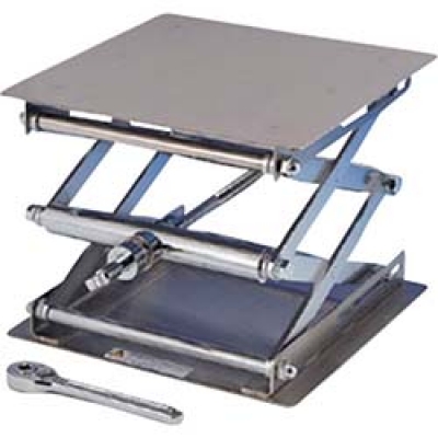 柴田科学（株） 047030-7025 ＳＩＢＡＴＡ　ラボジャッキ　ラチェット式　２５Ｘ２５ｃｍ