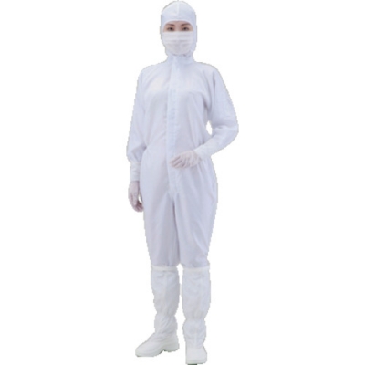 日本亚速旺 ASONE   1-7864-05 ＡＳ　無塵衣ＡＳ１９７Ｃ　フード付　白　３Ｌ