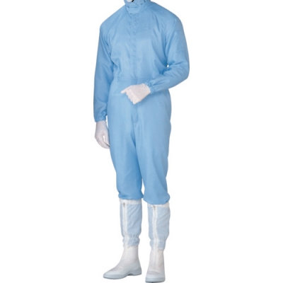 日本绿安全 MIDORI C1515B-M ミドリ安全　立体裁断構造超静電クリーンウェア