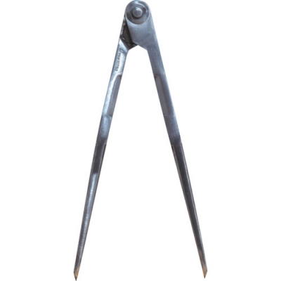 シンワ測定(株) 77543 シンワ 鋼製コンパス 超硬チップ付D-2 25cm