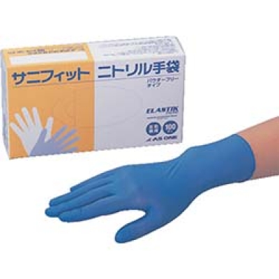 日本亚速旺 ASONE   1-4714-12 AS サニフィットニトリル手袋 M (100枚入)