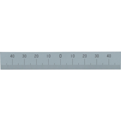 シンワ測定（株） 14160 シンワ　マシンスケール１００ｍｍ下段左右振分目盛穴無