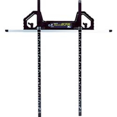 シンワ測定（株） 73702 シンワ　丸ノコガイド定規Ｔスライドダブル　３０ｃｍ（併用目盛・突き当て可動式）