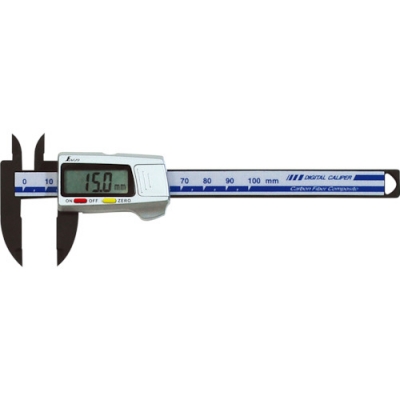 シンワ測定（株） 19978 シンワ　デジタルノギスカーボンファイバー製１００ｍｍ