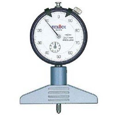 （株）テクロック DM-213 テクロック　ダイヤルデプスゲージ