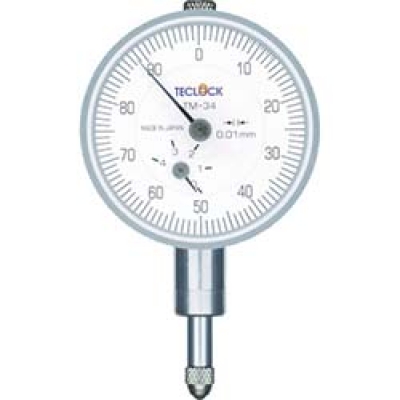 （株）テクロック TM-34 テクロック　小型ダイヤルゲージ