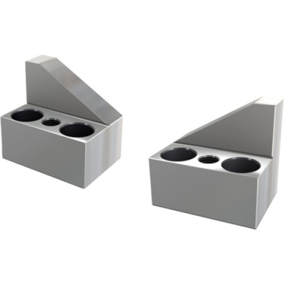 日本理研计器 RIKEN KEISOKUKI  RSVC-50 ＲＫＮ　クランプ付Ｖブロック　縦５０ｍｍ×横５０ｍｍ×全長６０ｍｍ　２個１セット