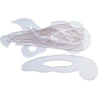 シンワ測定（株） 77003 シンワ　雲型定規６枚組