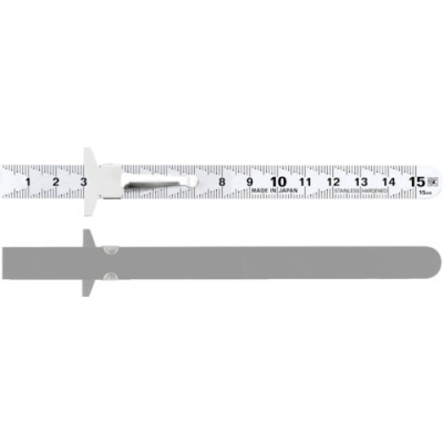 シンワ測定（株） 70734 シンワ　点線スケール１５ｃｍ