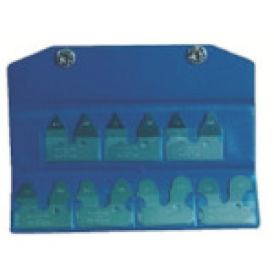 フジツール（株） L300MA フジ　ラジアスゲ－ジＬ型　測定サイズ　０．５～７．０　１４枚