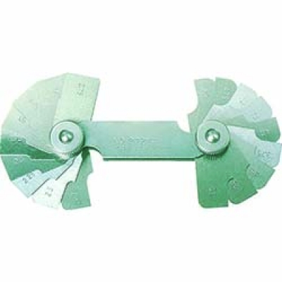 日本中山 TRUSCO  272MAA ＴＲＵＳＣＯ　ラジアスゲージ　測定範囲０．１０～１．０　１０枚組