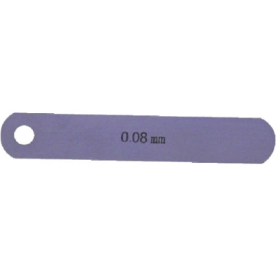 日本中山 TRUSCO  C-215 ＴＲＵＳＣＯ　Ｃ面測定ゲージ　測定範囲０．２～１．５ｍｍ　１４枚組