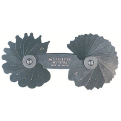 フジツール（株） 178MA フジ　ラジアスゲ－ジ円型　測定サイズ１．０～７．０　枚数３４