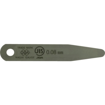 日本永井 DIA  75B0.08 ＤＩＡ　ＪＩＳ規格すきまゲージリーフ０．０８Ｘ７５Ｂ型