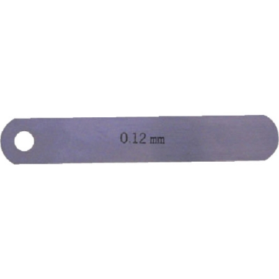日本永井 DIA  75L0.12 ＤＩＡ　一般品すきまゲージリーフ０．１２Ｘ７５
