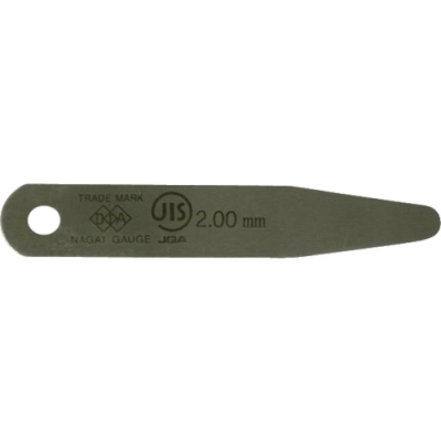 日本永井 DIA  75B2.00 ＤＩＡ　ＪＩＳ規格すきまゲージリーフ２．００Ｘ７５Ｂ型