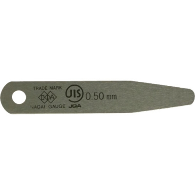 日本永井 DIA  75B0.50 ＤＩＡ　ＪＩＳ規格すきまゲージリーフ０．５０Ｘ７５Ｂ型