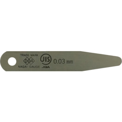 日本永井 DIA  75B0.03 ＤＩＡ　ＪＩＳ規格すきまゲージリーフ０．０３Ｘ７５Ｂ型