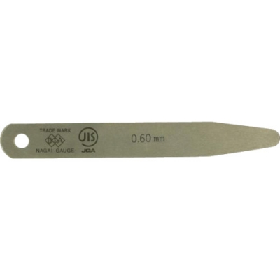 日本永井 DIA  100B0.60 ＤＩＡ　ＪＩＳ規格すきまゲージリーフ０．６０Ｘ１００Ｂ型