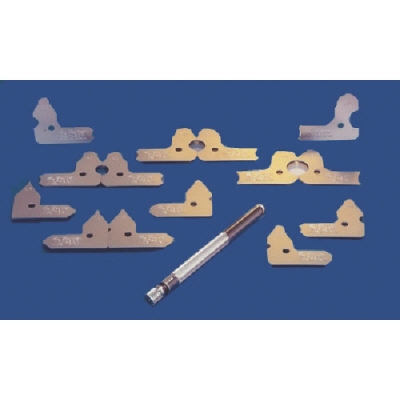 フジツール（株） L300M4 フジ　ラジアスゲ－ジＬ型　測定サイズ　２．１～４．０　２０枚