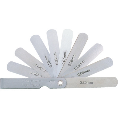 日本中山 TRUSCO  T100MT ＴＲＵＳＣＯ　シクネスゲージ　幅１２．７　長さ１００　範囲０．０４～３．００