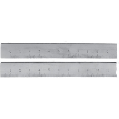 （株）ユニセイキ MSHB-1000 ユニ　目盛付鋼製標準ストレートエッヂＢ型　１０００ｍｍ