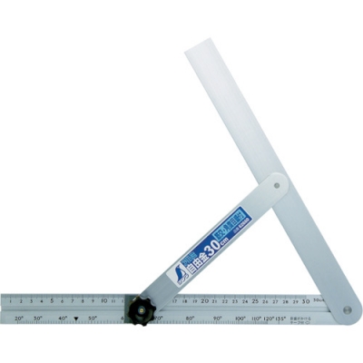 シンワ測定（株） 62660 シンワ　アルミ自由金　３０ｃｍ　筋交・角度目盛付