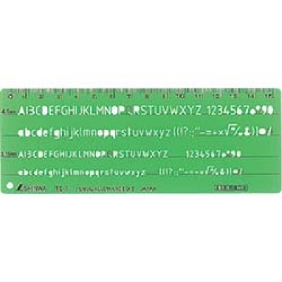 シンワ測定（株） 66015 シンワ　テンプレートＴＥ－７