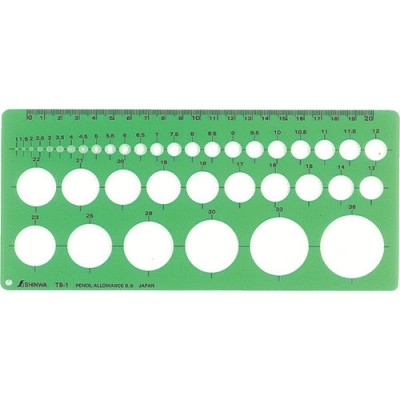 シンワ測定（株） 66002 シンワ　テンプレートＴＡ－１Ｅ