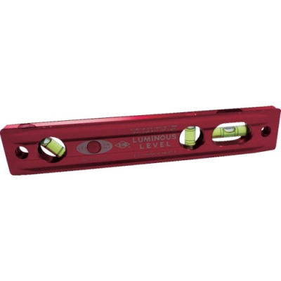 （株）アカツキ製作所 LT-M ＫＯＤ　ＬＥＤ付アルミ水平器　ルミナスレベル