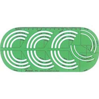 シンワ測定（株） 66032 シンワ　テンプレートＴＰ－２