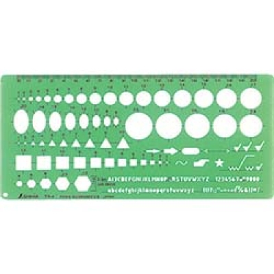 シンワ測定（株） 66024 シンワ　テンプレートＴＨ－４