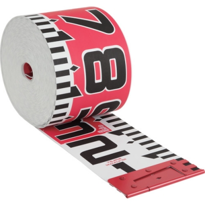 （株）ＴＪＭデザイン SYR-50TK タジマ　シムロンロッド－１５０長さ　５０ｍ／裏面仕様　１ｍアカシロ／紙函