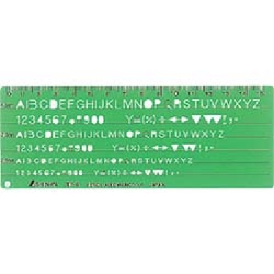 シンワ測定（株） 66014 シンワ　テンプレートＴＥ－６