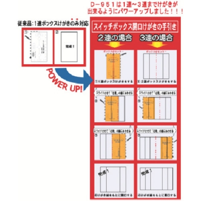 （株）アカツキ製作所 D-951 ＫＯＤ　電工取付枠レベル